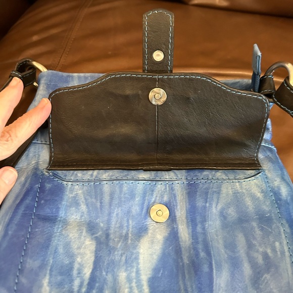 Blue and Brown Crossbody Bags - Picture 3 of 5